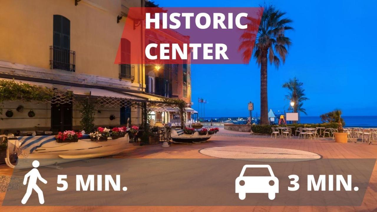 Vista Mare & 300Mt Da Spiaggia Con Freeparking E Ac Laigueglia Exteriér fotografie